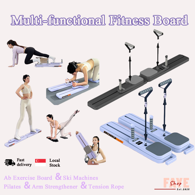Multifunctional Split Fitness Board Ab Exercise Board & Ski Machines ...