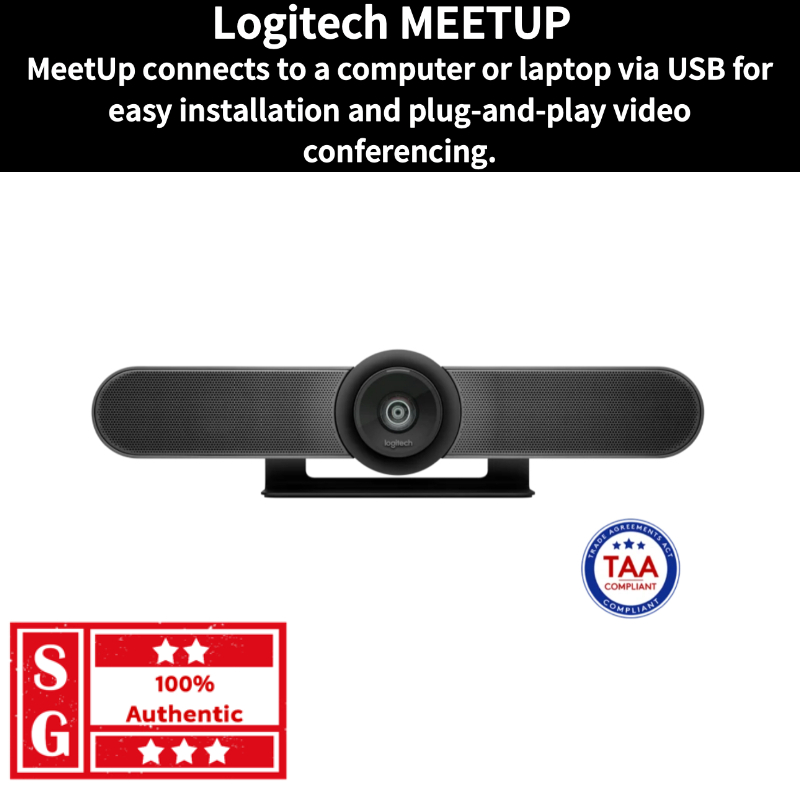 Logitech MeetUp 4K Ultra HD Conference Camera 3675768 Ultra HD Camera ...