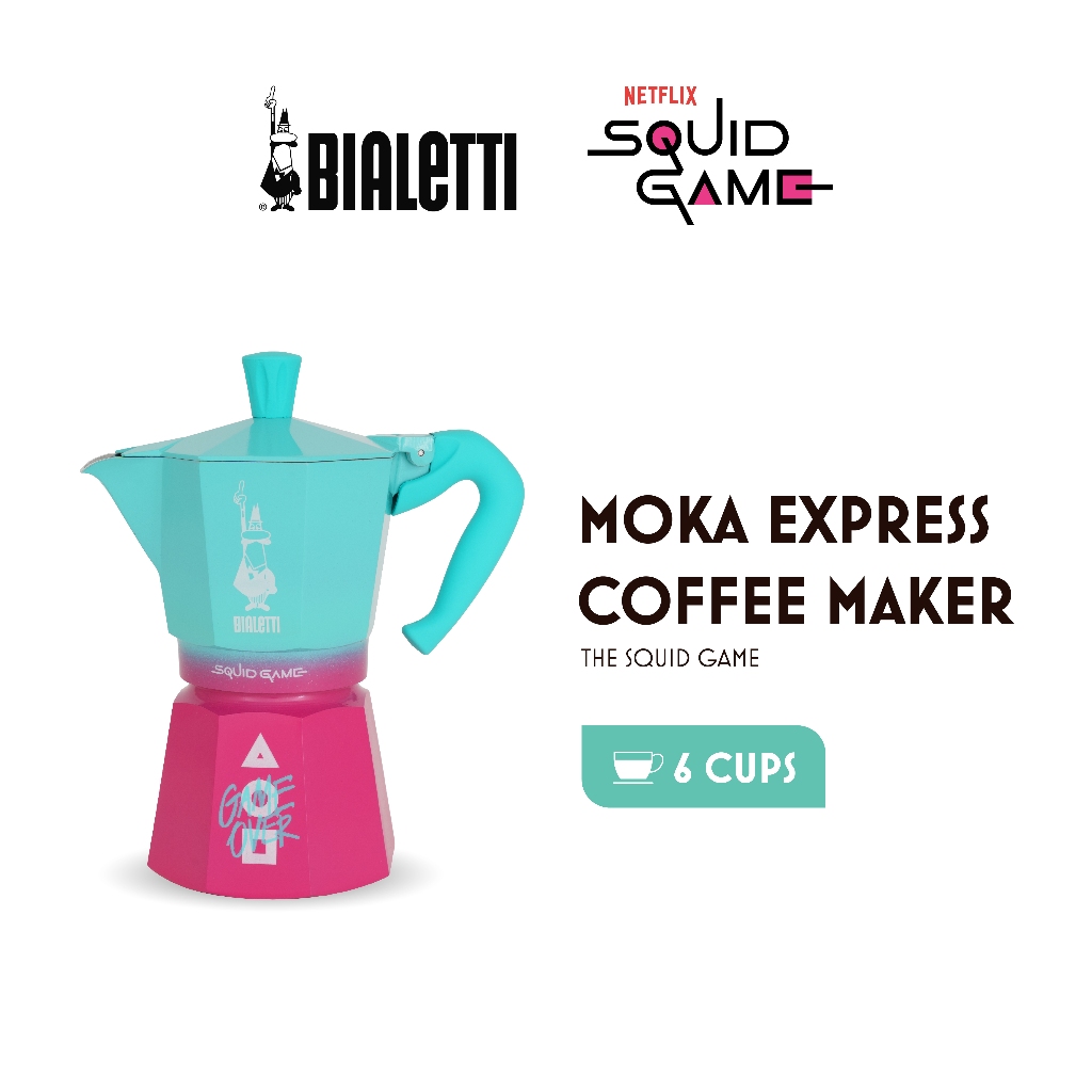 Cup 3 Moka Express Squid Games - Bialetti Australia