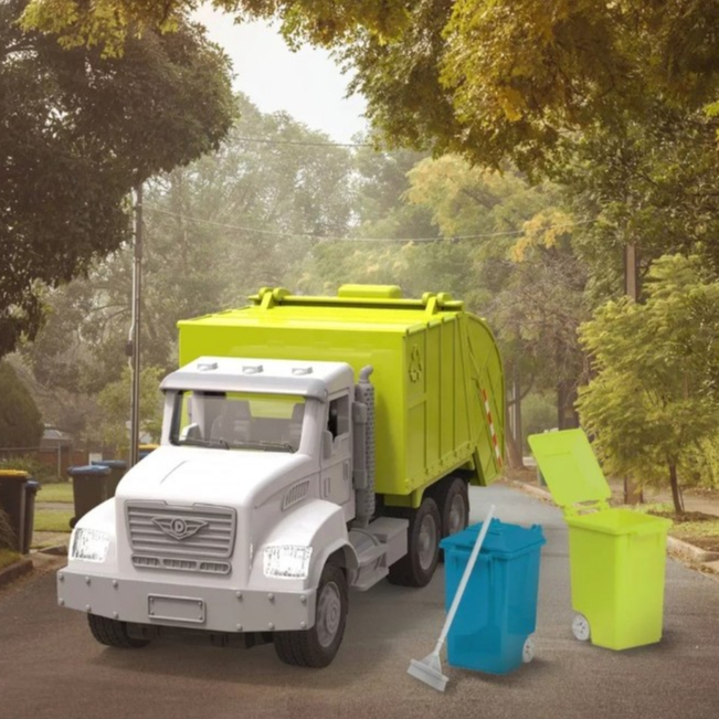 [Driven by Battat] Remote Control Micro Green Recycling Truck ...
