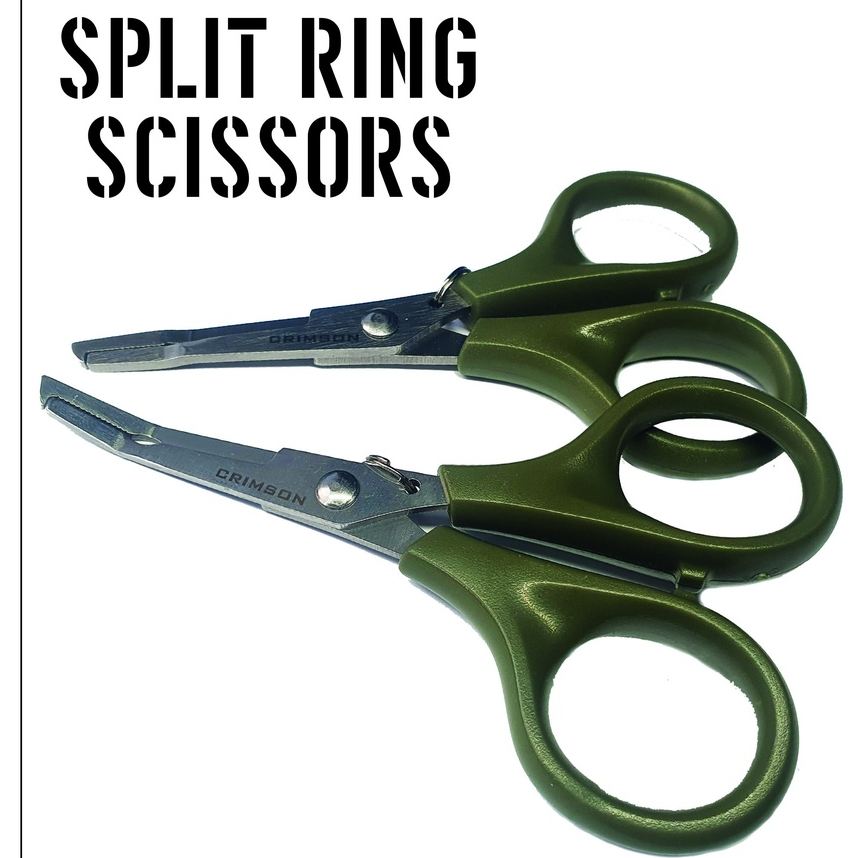 CIMSON FISHING SPLIT RING SCISSORS PLIERS(PREMIUM QUALITY) with braided ...