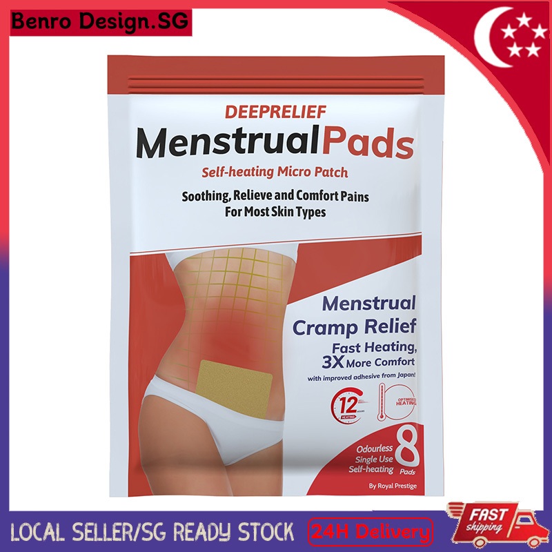 MenstruHeat Heating Pad For Menstrual Cramp Relief And Pms Comfort From ...