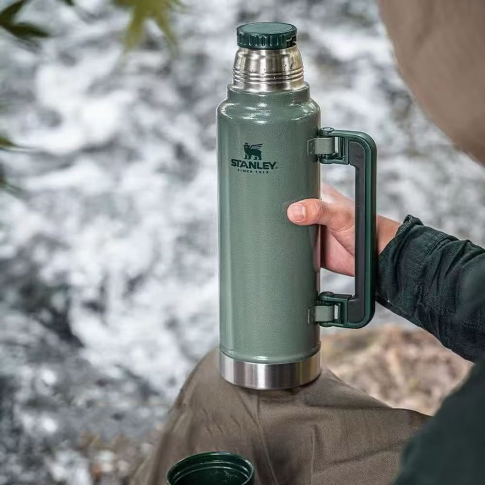 Vacuum Flask Stanley 2 Quart Thermos Stainless Steel Stanley Insulated  Bottle American Stanley Thermos Bottle Hot Cold Water Outdoor 304