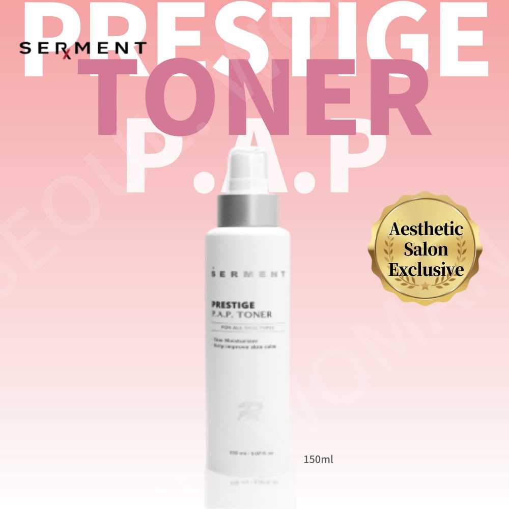 SERMENT Prestige P.A.P Toner 150ml Hydrating Soothing Facial Toner 