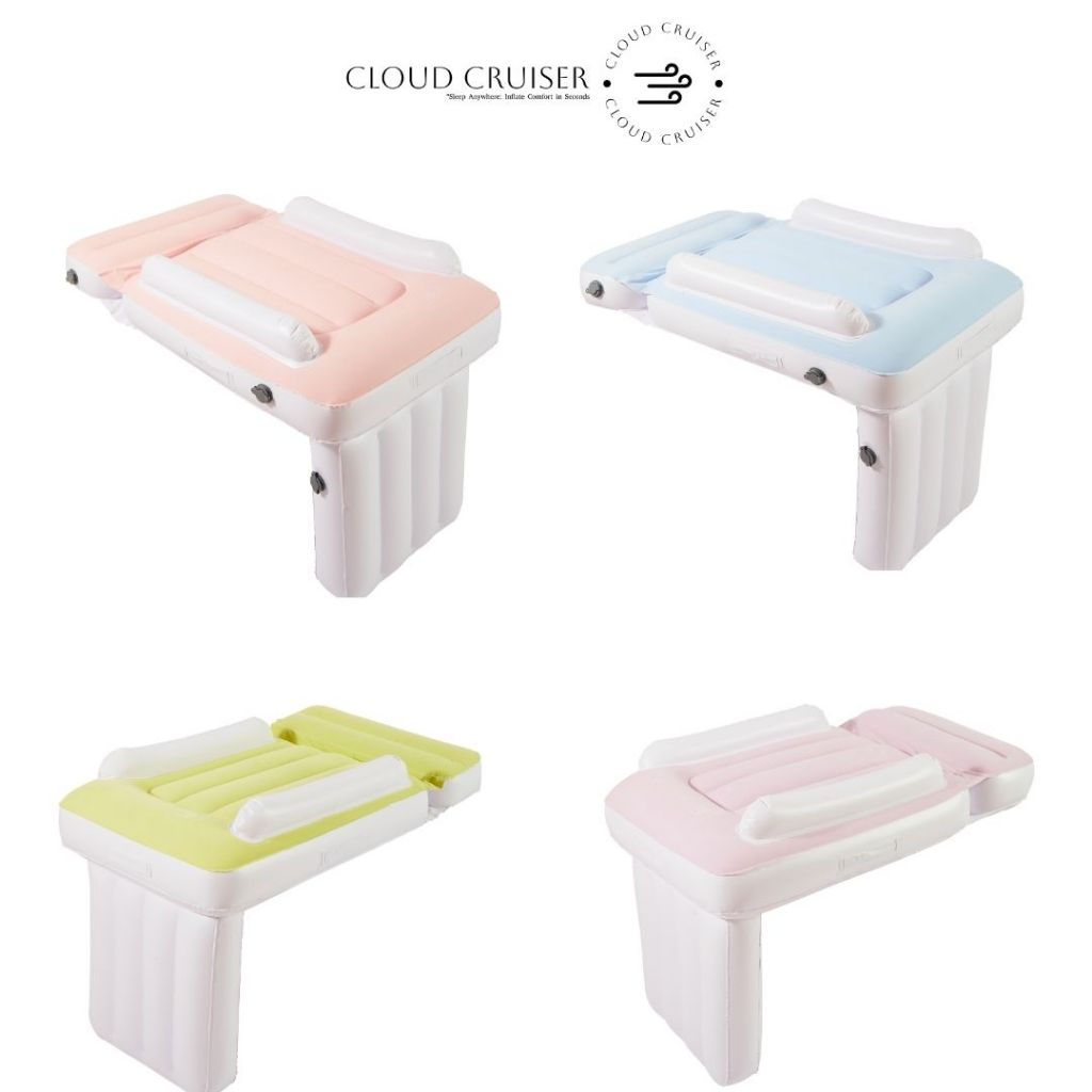 Cloud Cruiser Kids Inflatable Airplane Travel Bed – Toddler Child ...