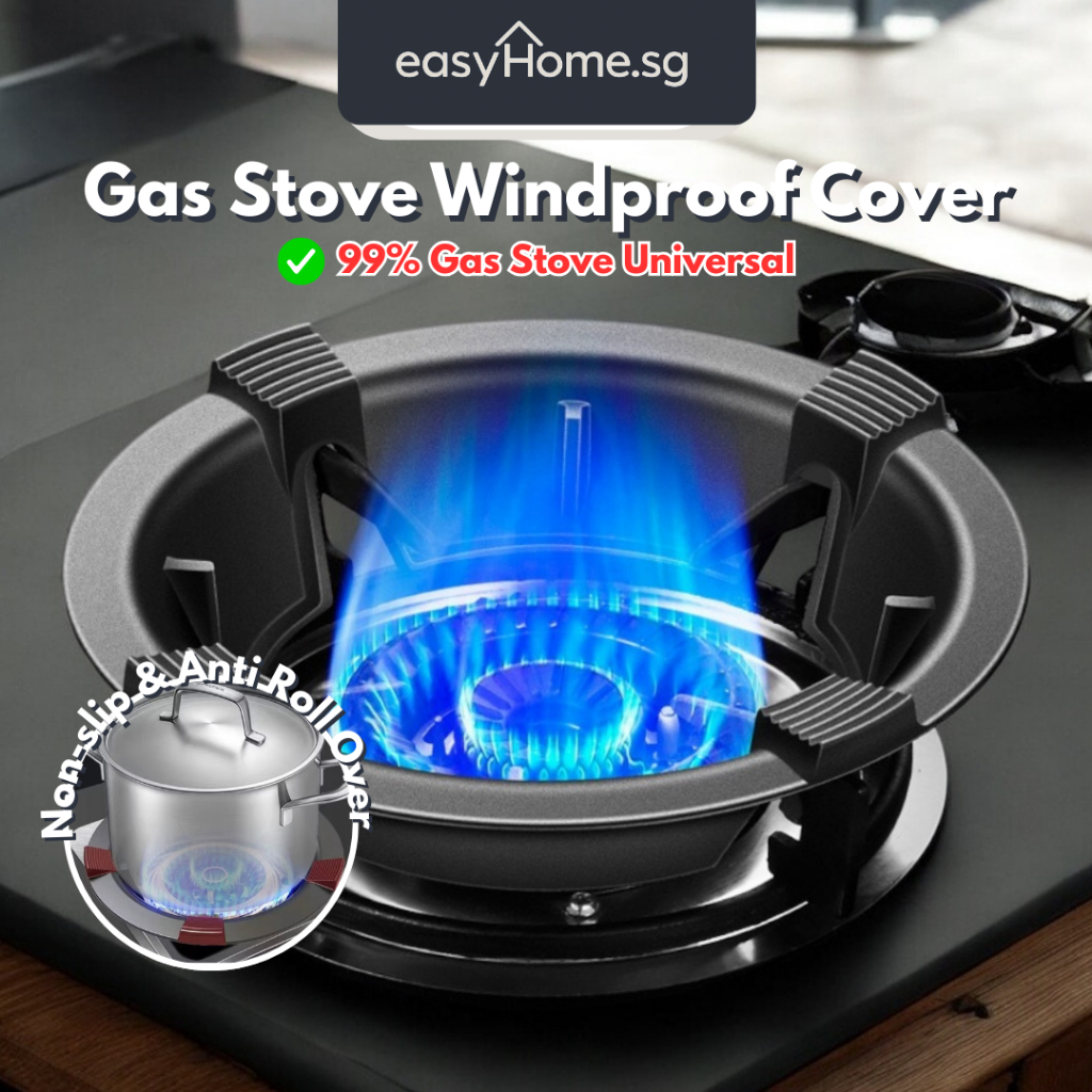 Easyhome.sg Windproof Gas Stove Metal Support Rack / Non Slip Universal ...