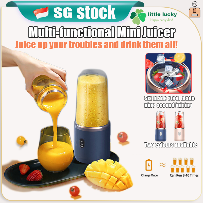 400ML Mini Blender machine Portable Juicer Multi-function Automatic ...