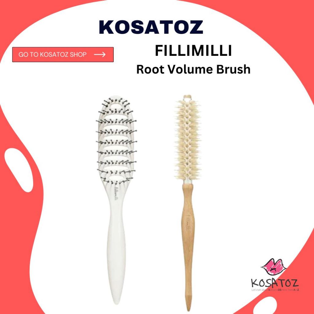 Fillimilli Root Volume Brush / Roll Brush(2 Types) | Shopee Singapore