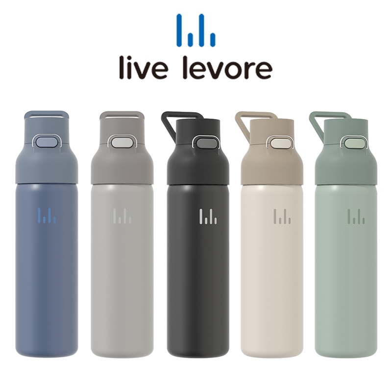 Levore 700ml Insulated Water Bottle with Spout|Stainless Steel Leak ...