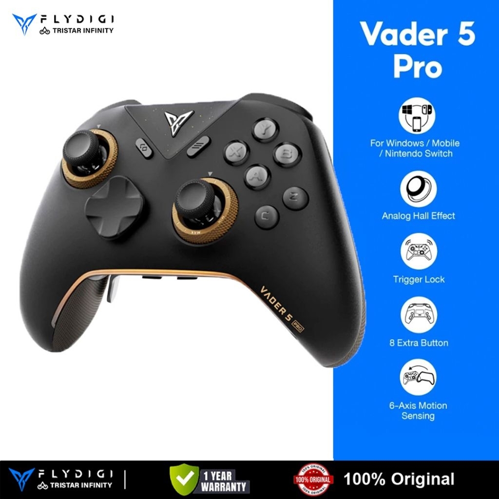 SG Local Warranty] FLYDIGI Vader 5 Pro Wireless Gaming Controller