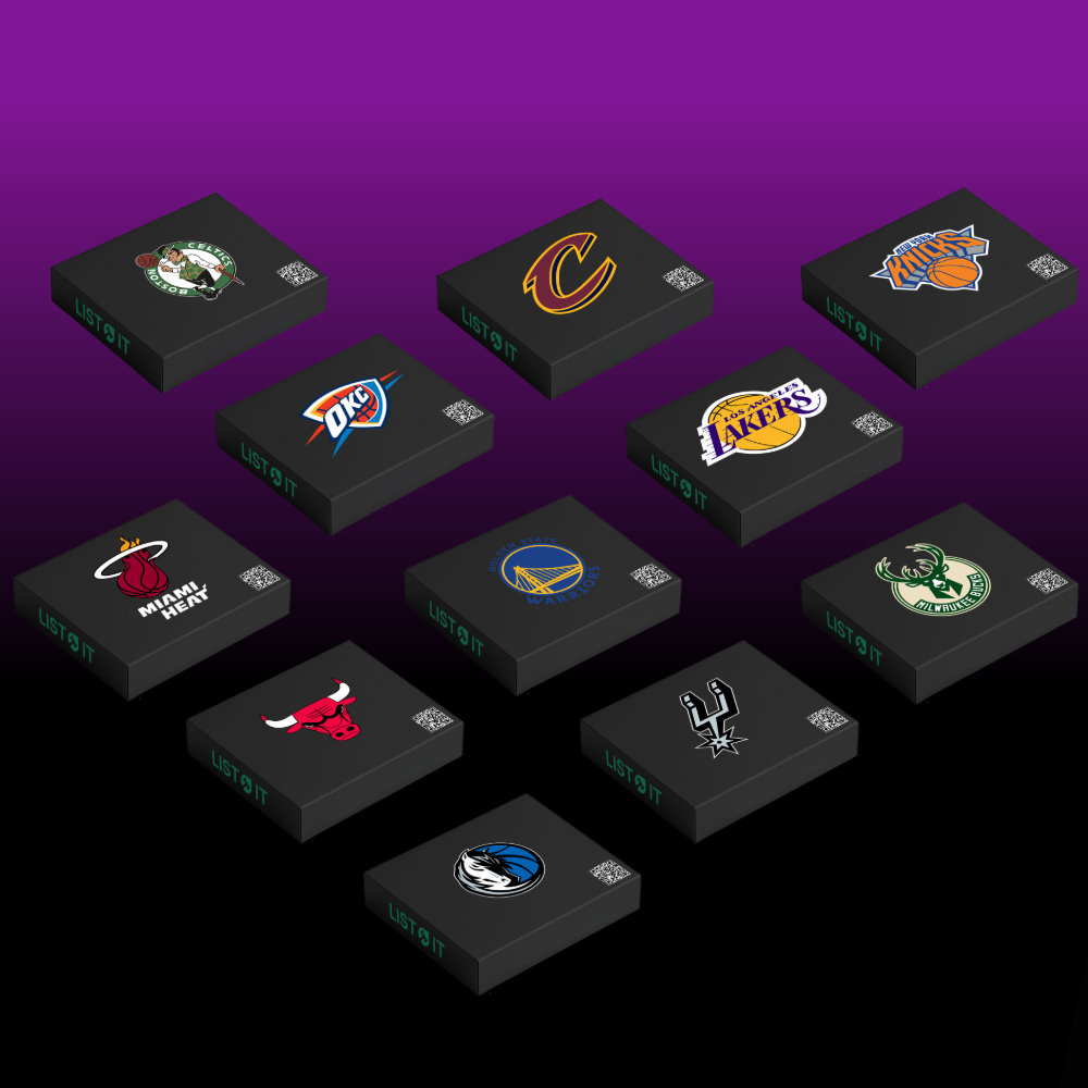 NBA Team Cards Set – 11 NBA Cards + 1 Bonus Card, Team-Based Basketball ...