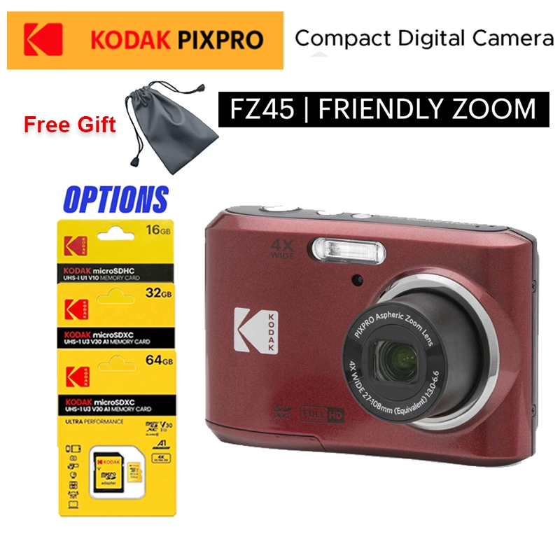 Kodak PIXPRO FZ55 FZ45 Friendly Zoom Compact Digital Camera