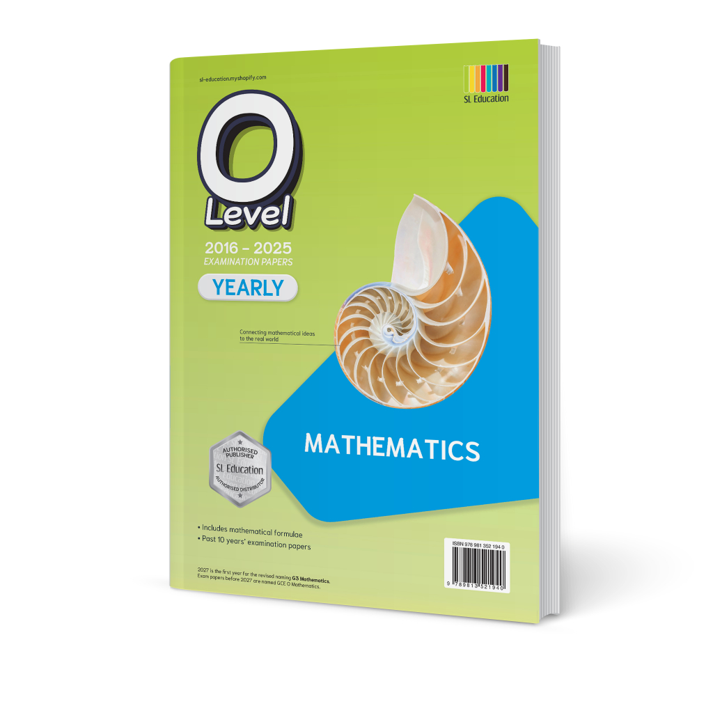 O Level Mathematics (Yearly) 2016-2025 (with Answers) | Shopee Singapore