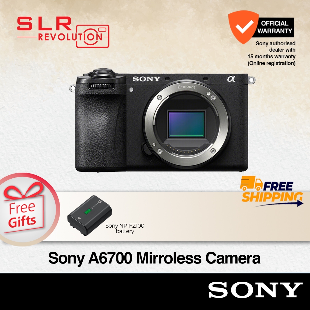 Sony α6700 ILCE-6700 Mirrorless Camera Body Only / Kit | 4K60p Vlog ...