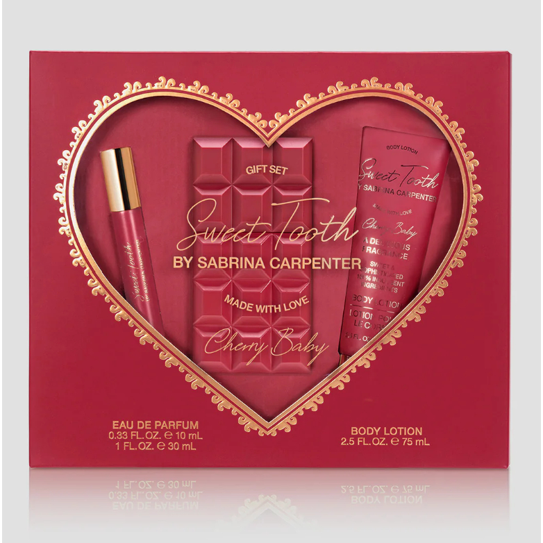 SABRINA CARPENTER Sweet Tooth 香水＆リップグロス INSTOCK] Sabrina Carpenter Sweet Tooth / Caramel Body Spray / EDP