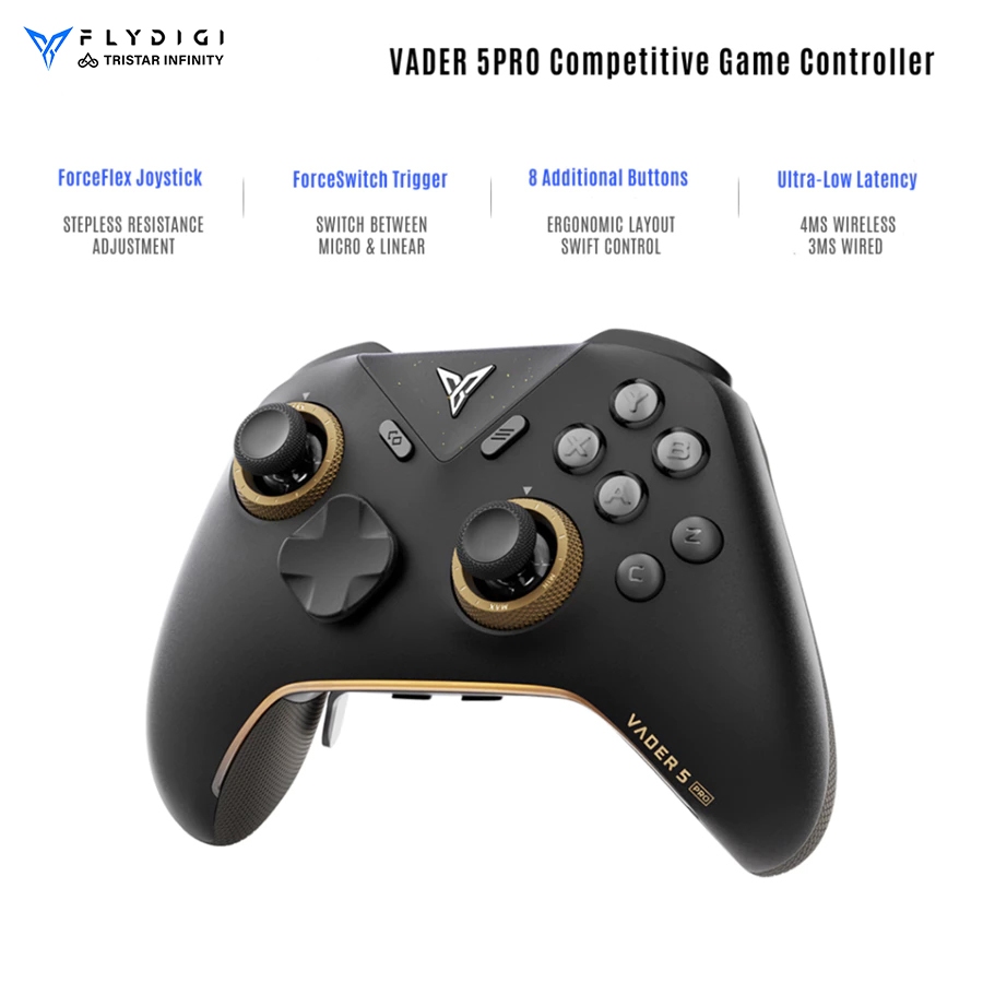新品 FLYDIGI VADER 5 PRO vader 5 pro SG Local Warranty] FLYDIGI Vader 5 Pro Wireless Controller for