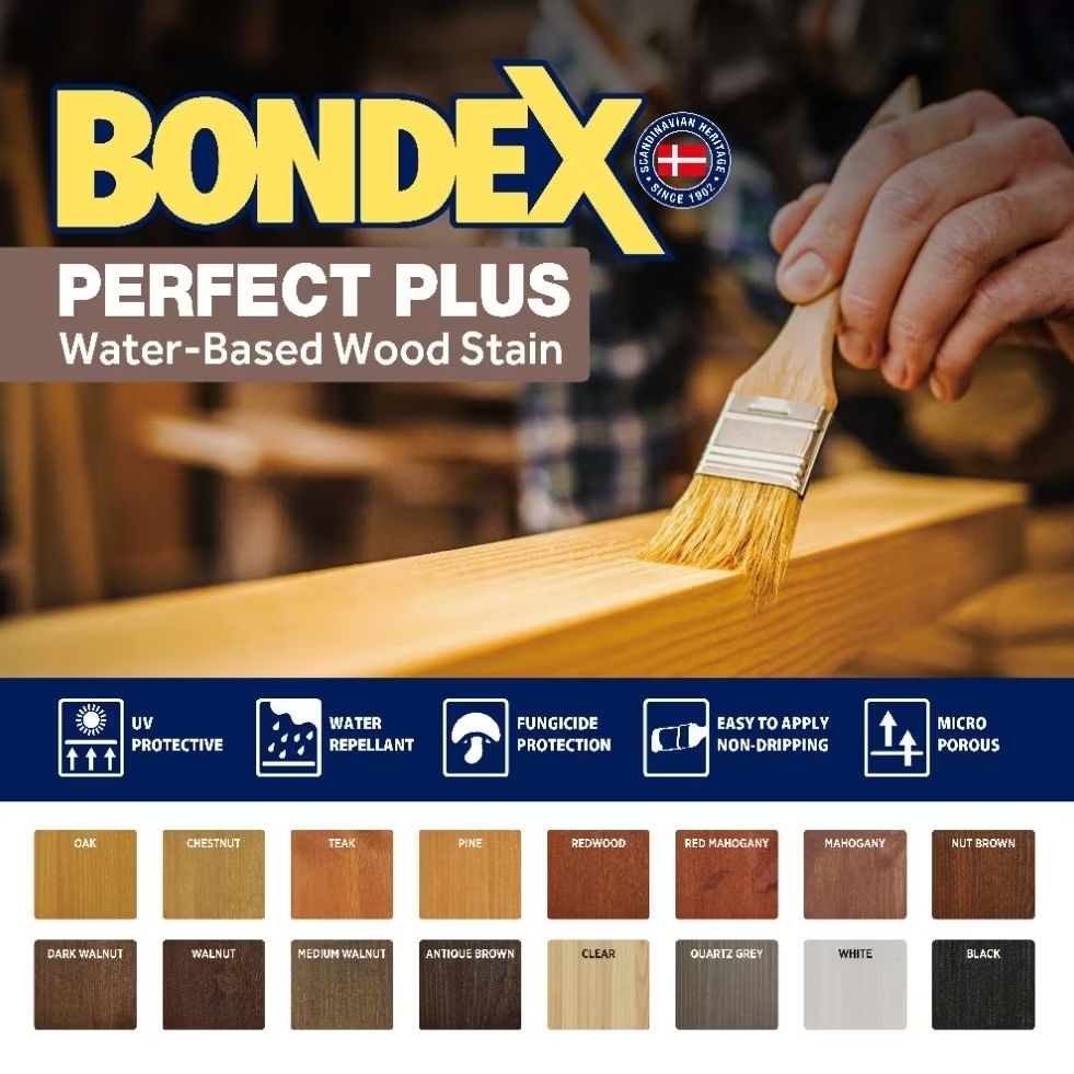 Bondex Water-Based Wood Stain for Floor, Furniture and Outdoor Use ...