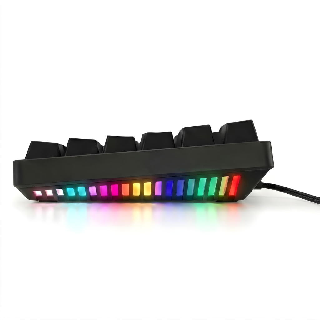MonsterX SIREN Gaming Keyboard — Blue Clicky Switches - Hyper RGB ...