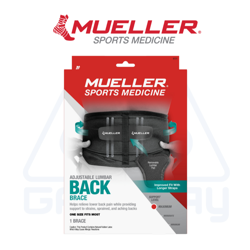 Mueller | Back Brace | Adjustable | Support
