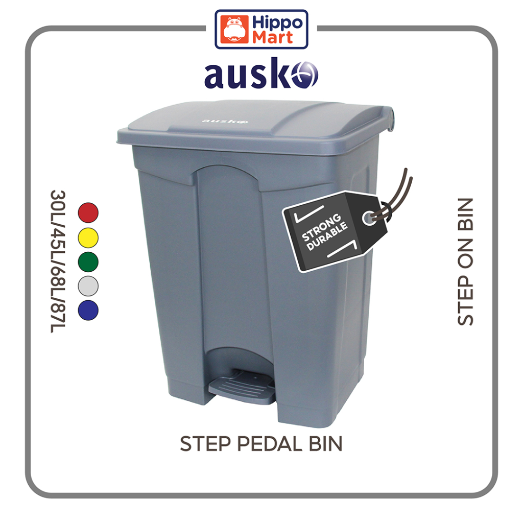 HippoMart Step Dustbin | Multiple Size | Trash Bin | Dustbin for ...