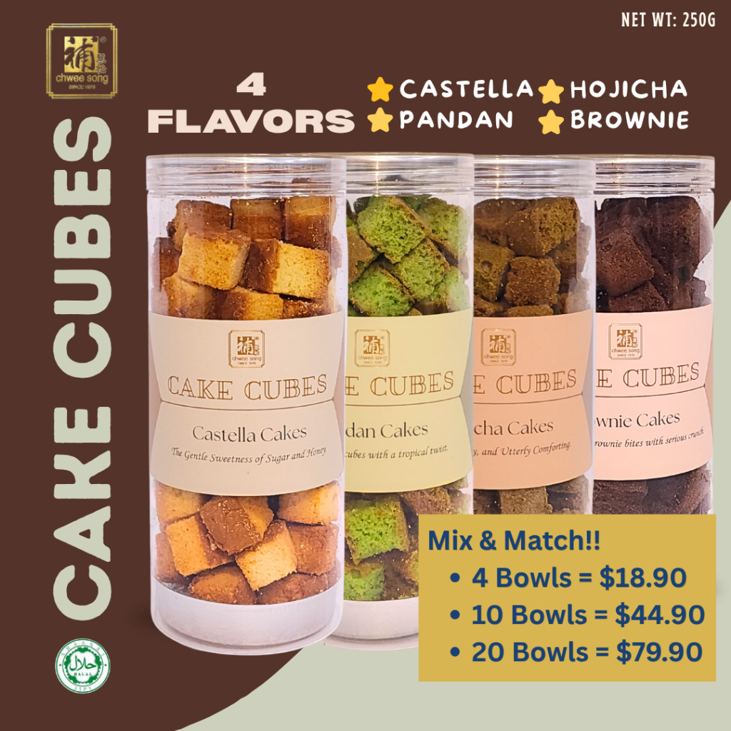 [BUNDLE OF 4/10/20] Chwee Song Cake Cubes Snacks | Mix & Match ...
