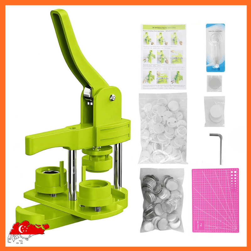Pin Maker Button Pin Machine Set Badge Maker Handmade Badge Punch Press ...
