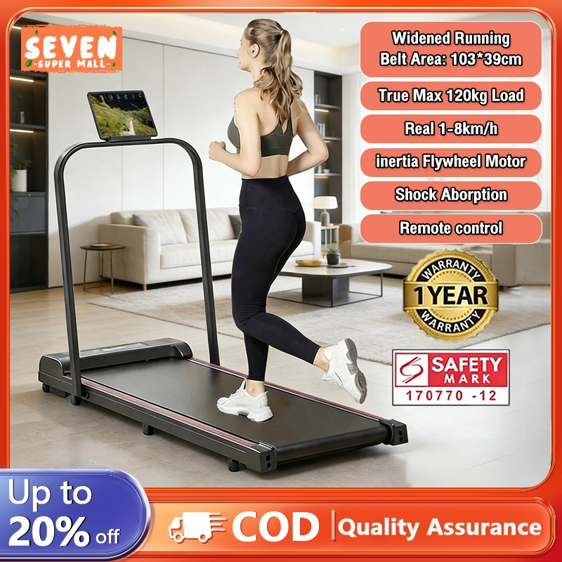 Treadmill Foldable Walking Portable Treadmill Mini Running Home Gym ...