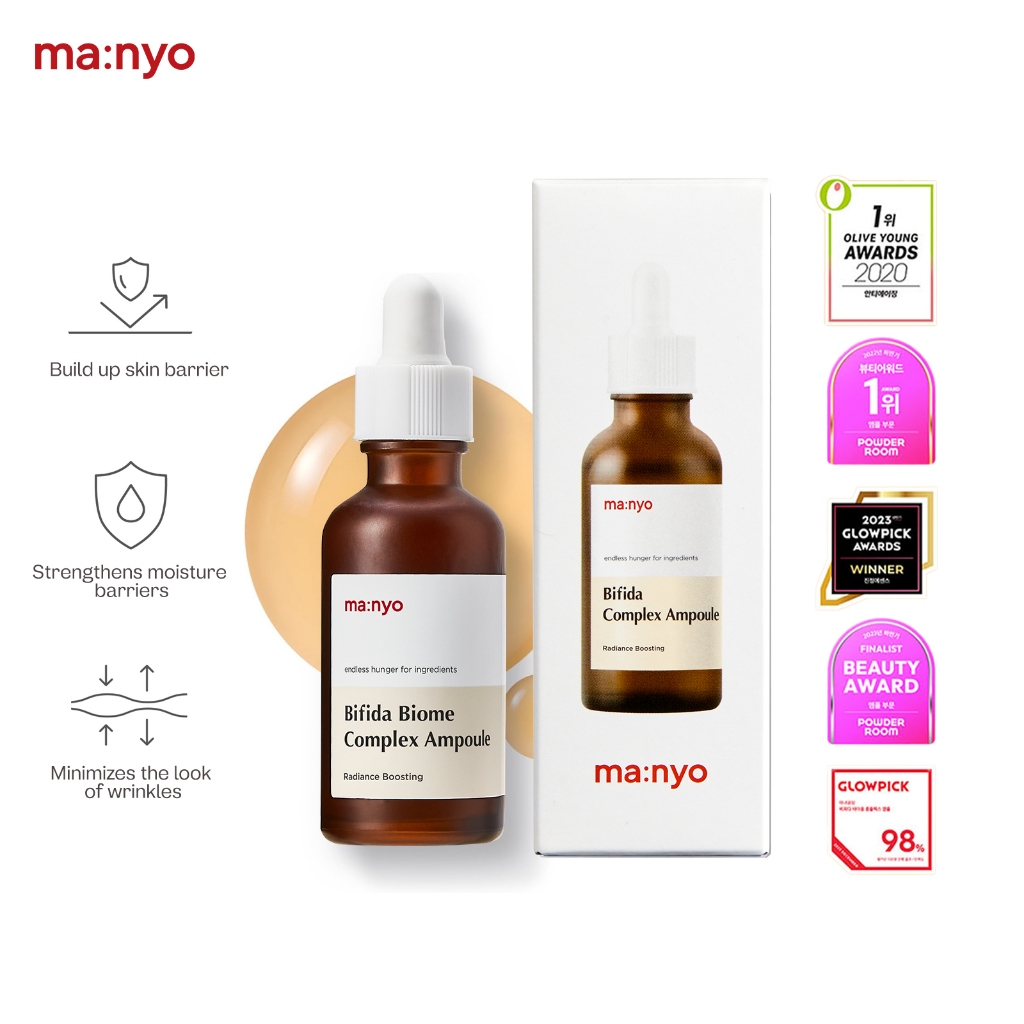 ma:nyo [Manyo Factory] Bifida Biome Complex Ampoule, 50ml/30ml