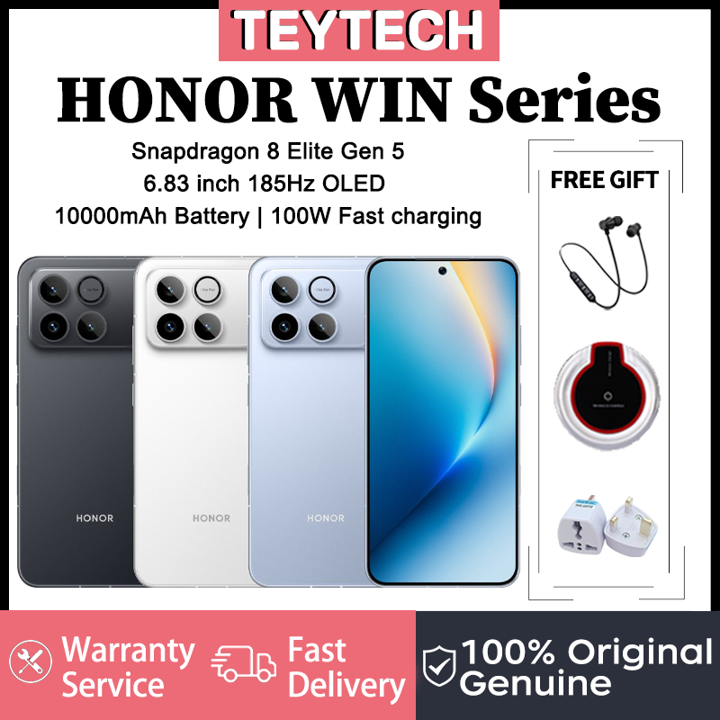 HONOR WIN / HONOR WIN RT | Snapdragon 8 Elite Gen 5 | 6.83 inch