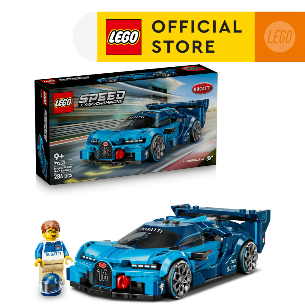 LEGO Speed Champions 77253 Bugatti Vision GT Hyper Sports Car (284 ...