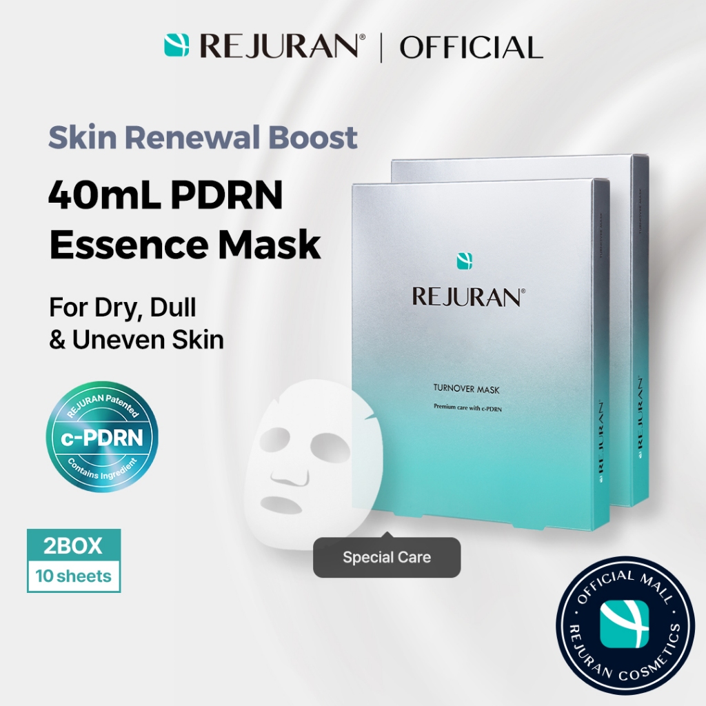 REJURAN] Turnover Mask 5 Sheets (2 Boxes / 4 Boxes) | Shopee Singapore