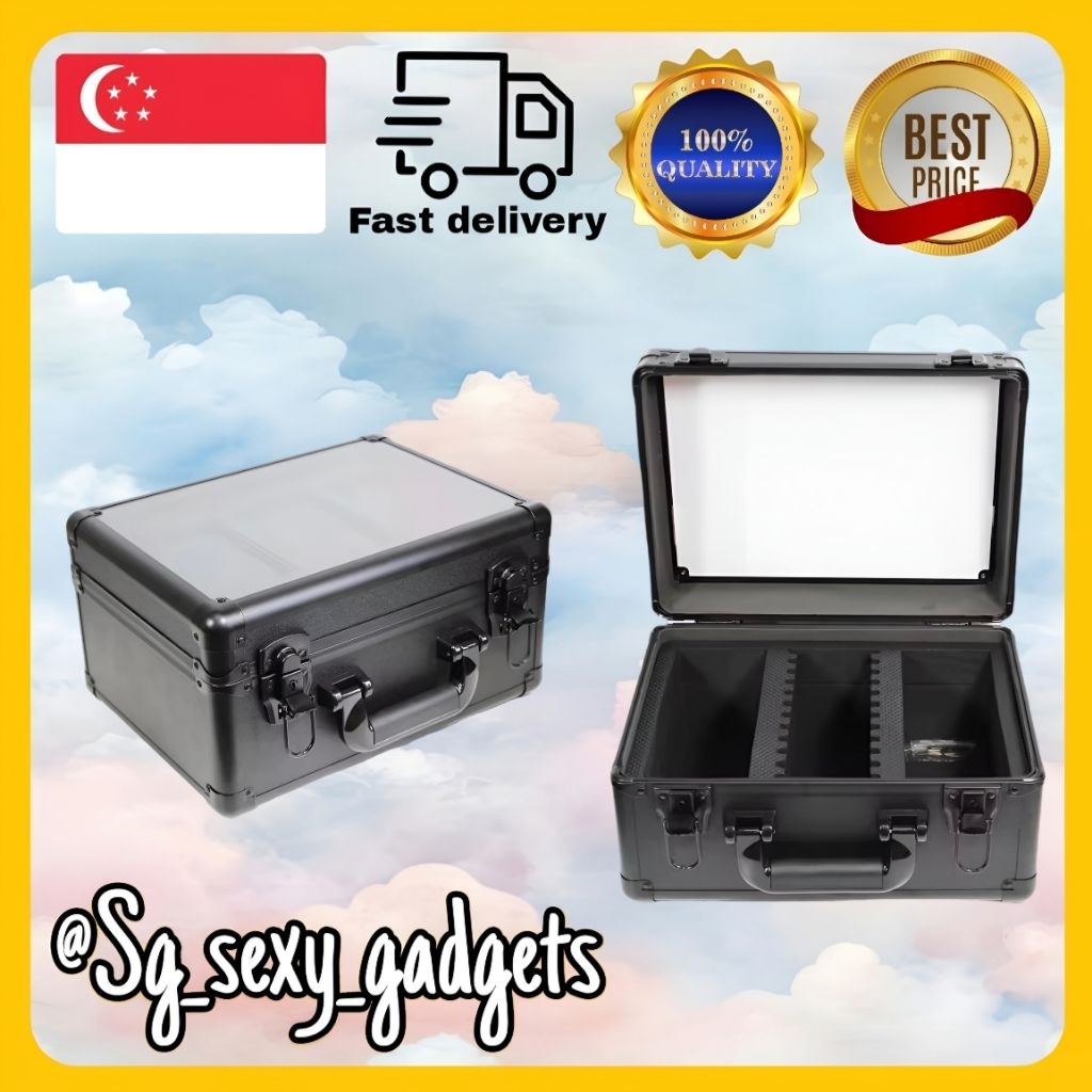 [LOCAL SELLER] Graded Card Slab Carrying Case / Storage Case / Alumimum ...
