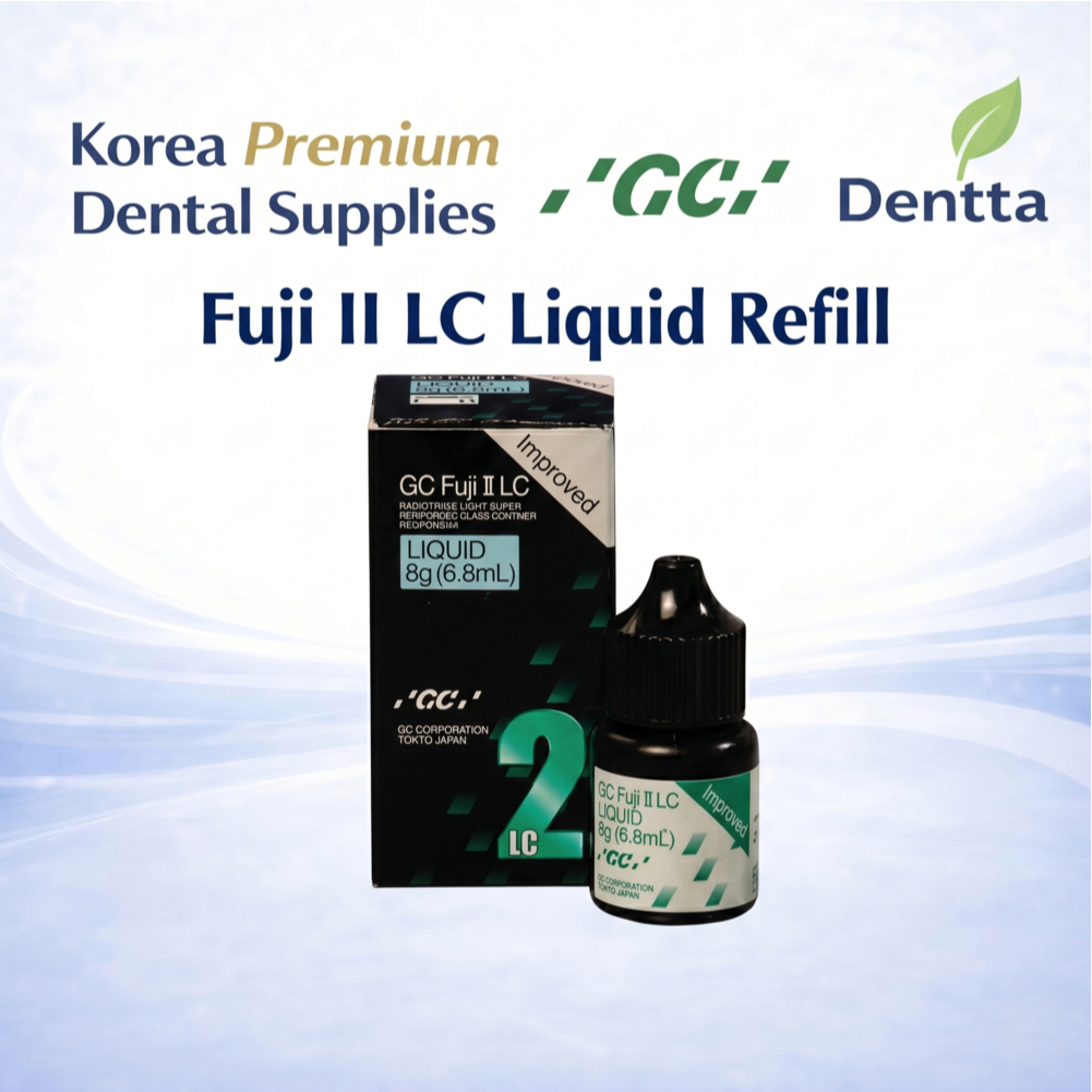 GC Fuji II LC Liquid Refill Gold Label 2 LC 8g 6.8mL Dental 1 Bottle ...