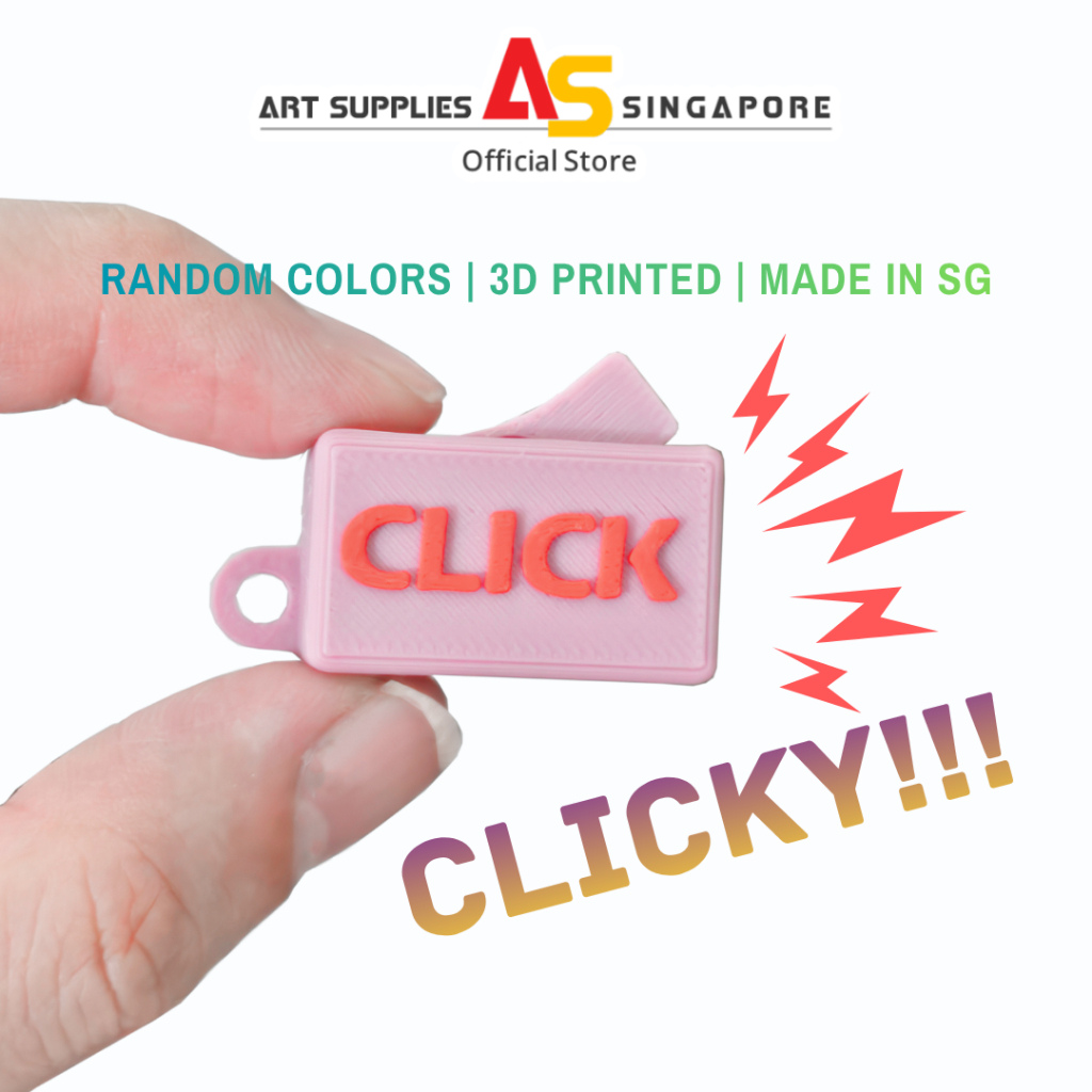  SG CLICKY CLICKER 3D PRINTED FIDGET TOYS MADE IN SINGAPORE Shopee 