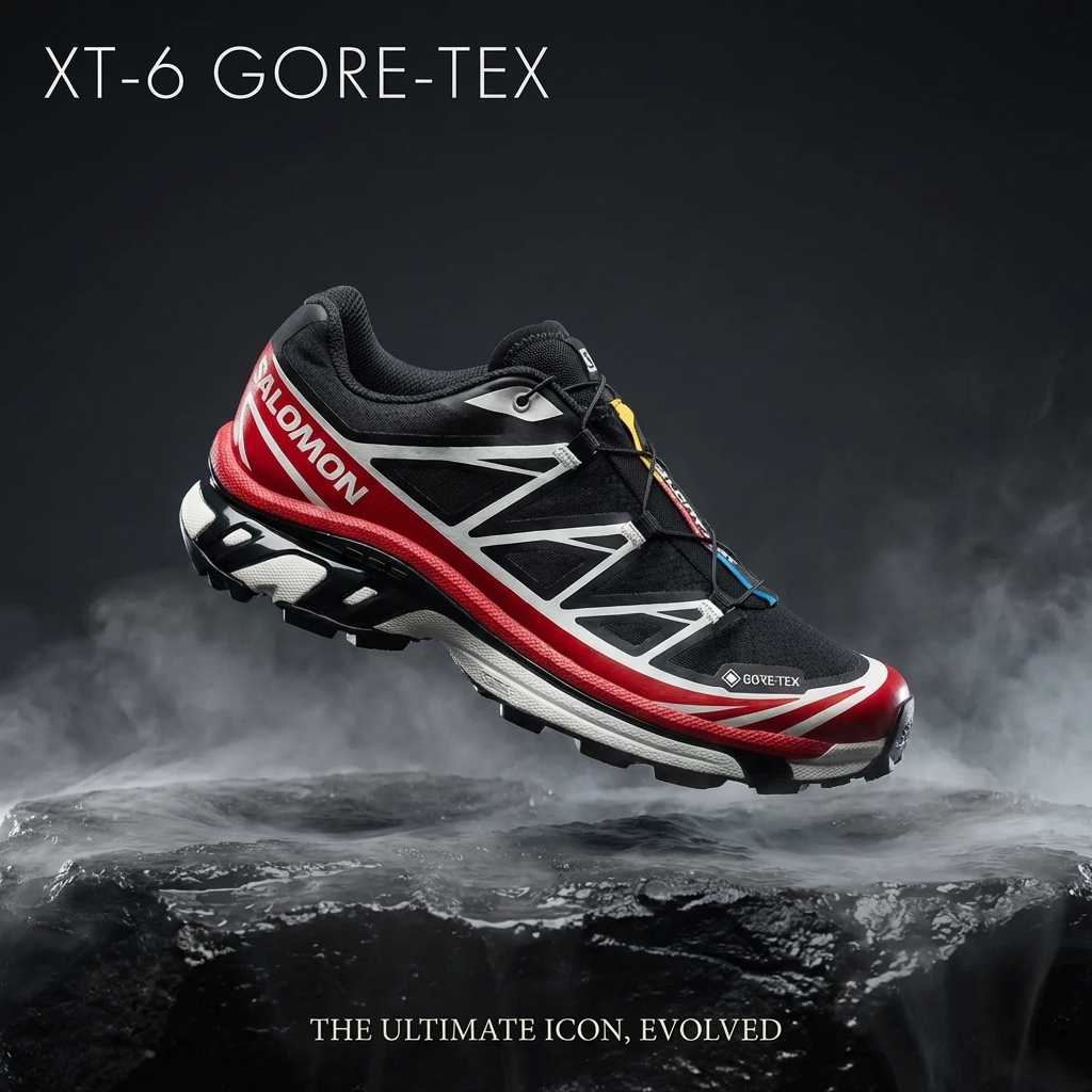 SALOMON XT-6 GORE-TEX UNISEX SNEAKERS Official Store L47974900
