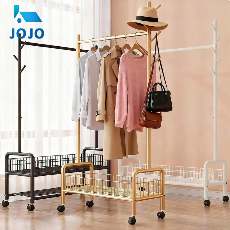 Clothing Rack Stand Clothes Rack multi-functional storage rack Metal ...
