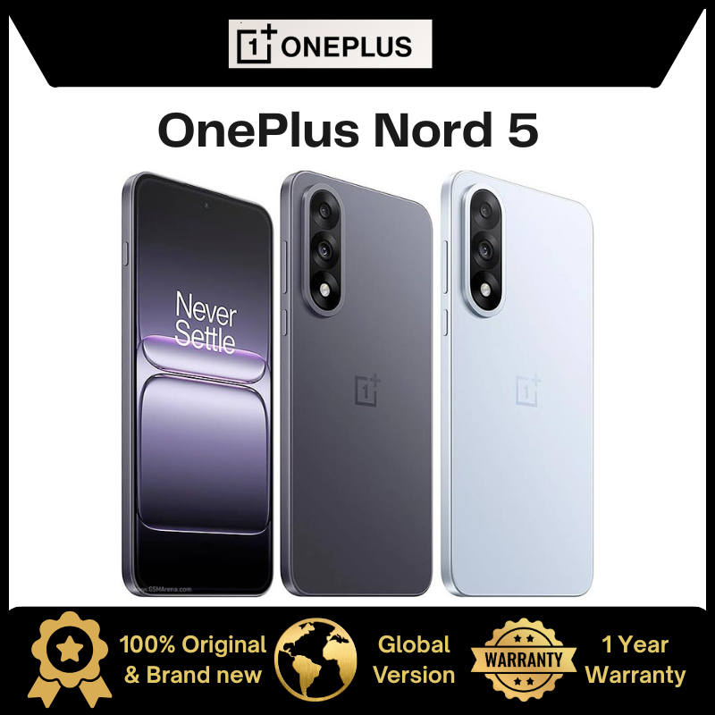OnePlus Nord 5 5G CPH2709 Dual SIM 12GB+512GB | 8GB + 256GB (Global ...