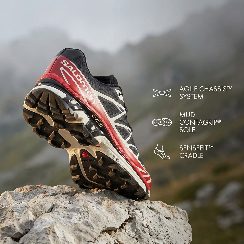 SALOMON XT-6 GORE-TEX UNISEX SNEAKERS Official Store L47974900