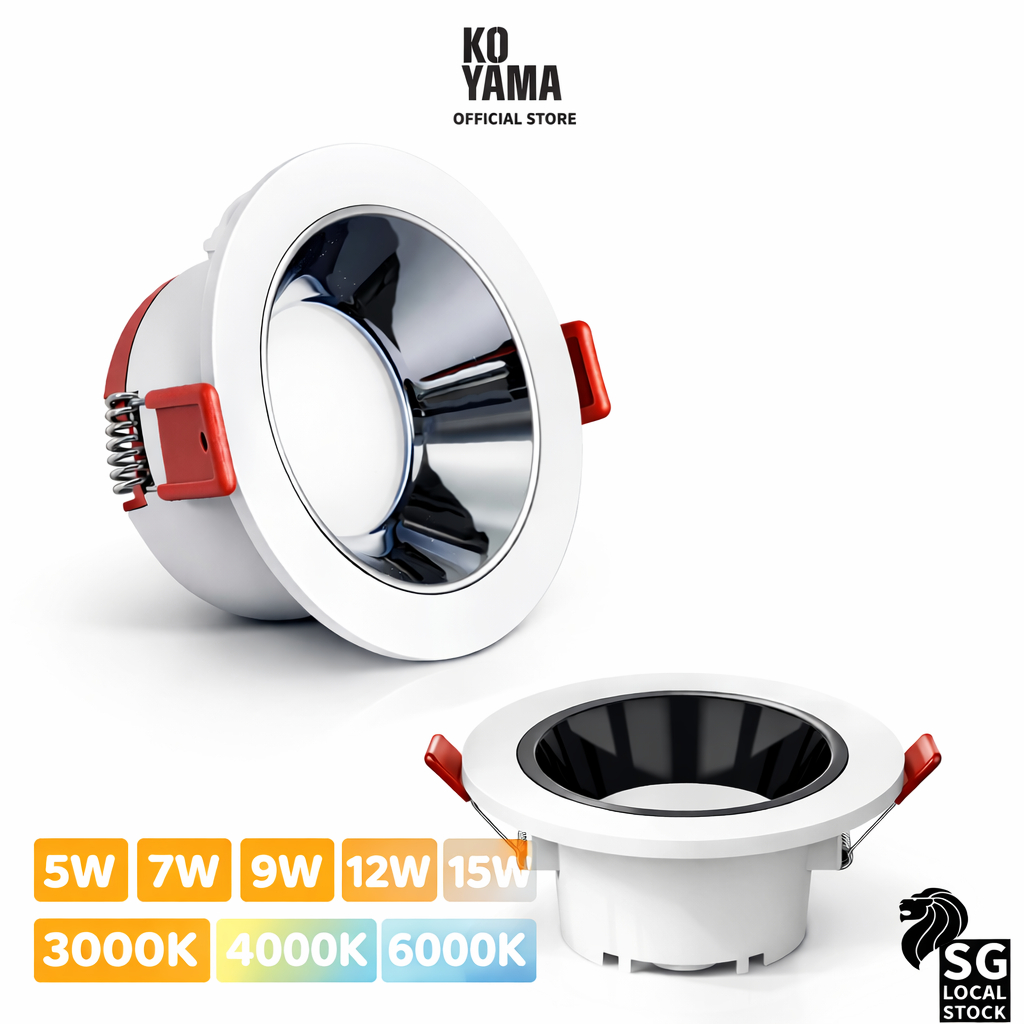 LED downlight driver integrated spot light | Shopee Singapore
