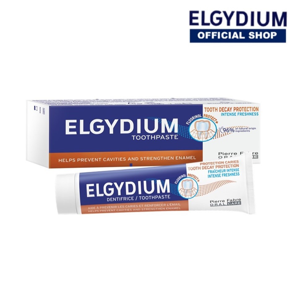 Elgydium TOOTH DECAY PROTECTION Toothpaste 75ml ( Buy 1 Free 1 Travel ...