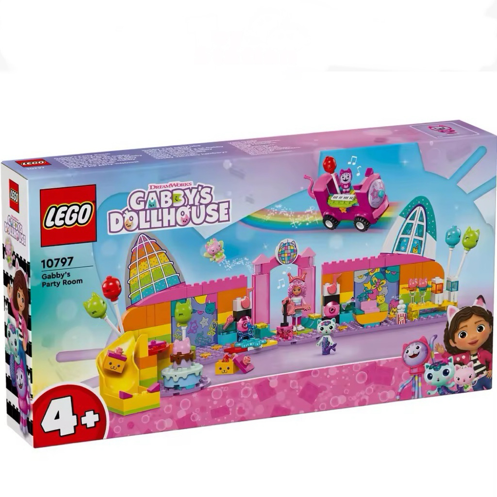 LEGO Gabby’s Dollhouse 10797 Gabby’s Party Room | Shopee Singapore