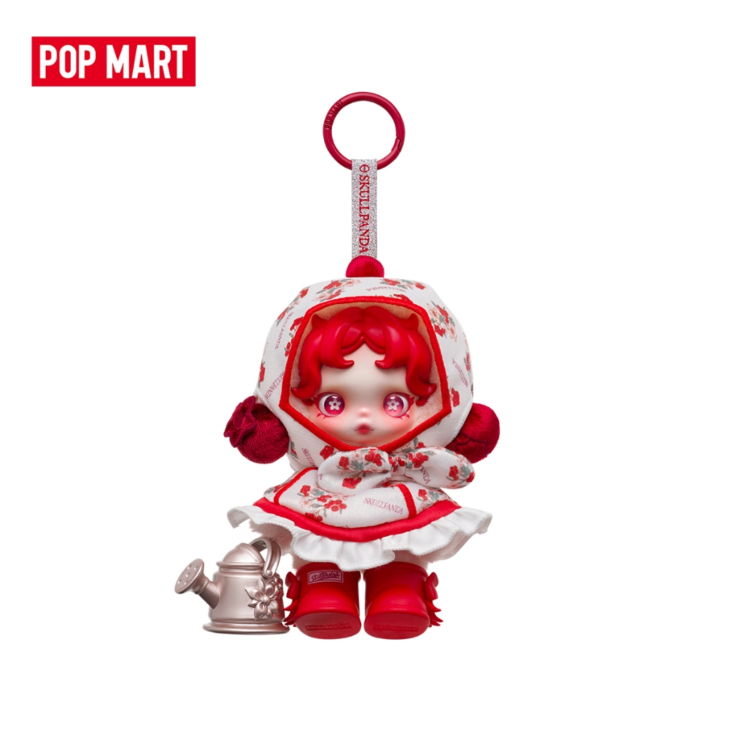 POP MART SKULLPANDA Amid Flowers Plush Doll Pendant | Shopee Singapore