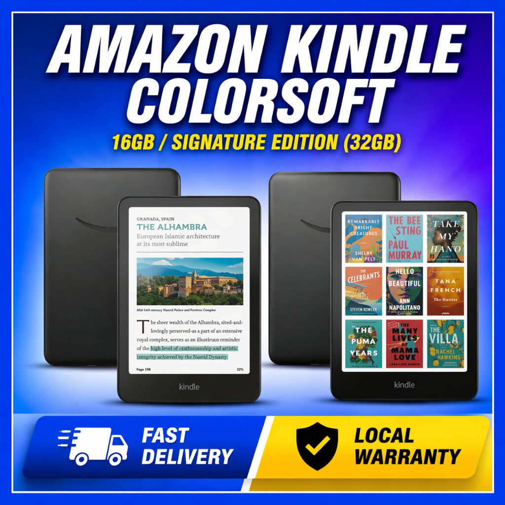 Amazon Kindle Colorsoft Signature Edition (32 GB) with color