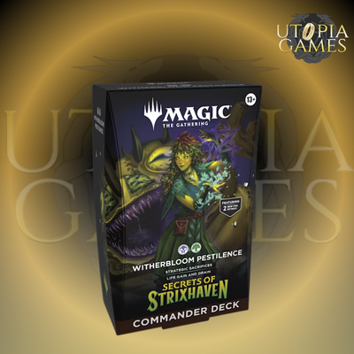 MTG Magic the Gathering Secrets of Strixhaven Commander Deck