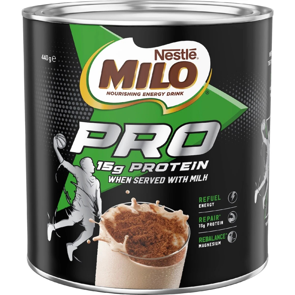 Nestle MILO PRO 15g Protein Tin 440g Nestle | Long Expiry Date 2027 ...