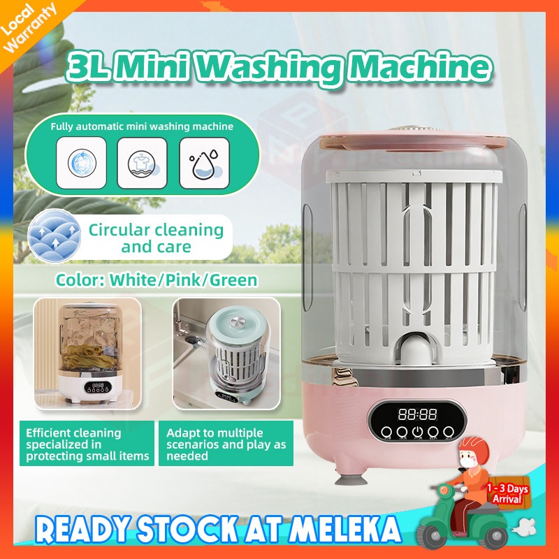 3L Portable Mini Washing Machine With Dehydration Function for ...