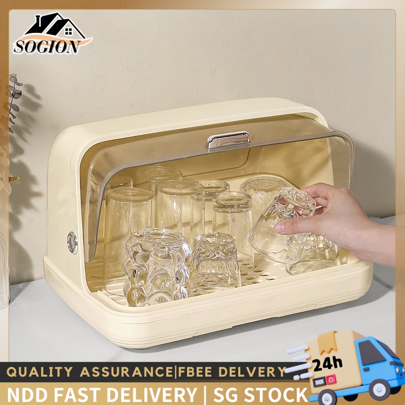|SG STOCK| Bread Cake Box Case Storage / Bekas Roti Kek Bertutup ...