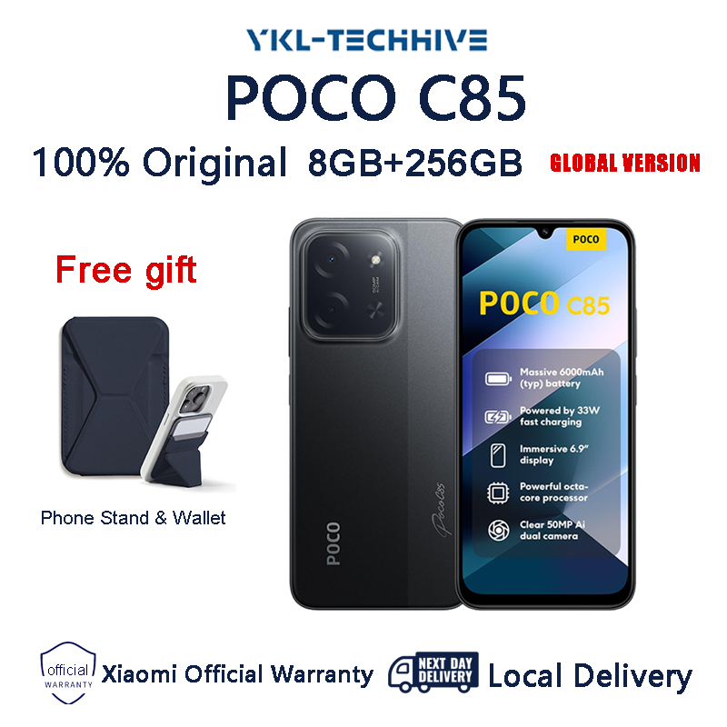 XIAOMI Poco C85, Smartphone 8+256GB, 6,9