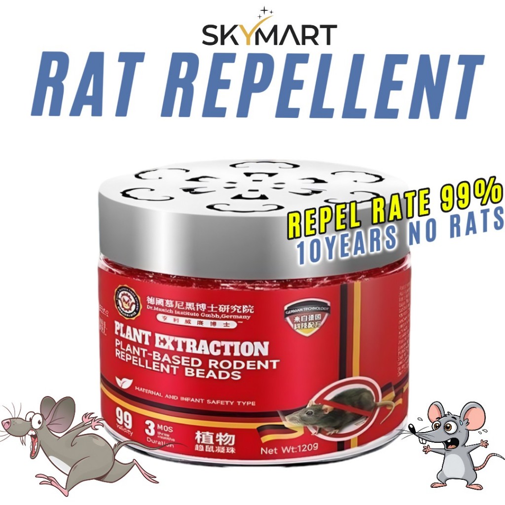 Rat & Mouse Repellent Gel / Spray | Car & Home Rodent Control | Non ...