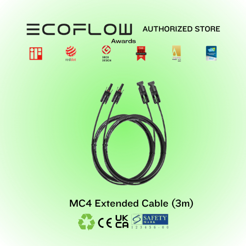 EcoFlow Solar Extension Cable - 3m | Shopee Singapore